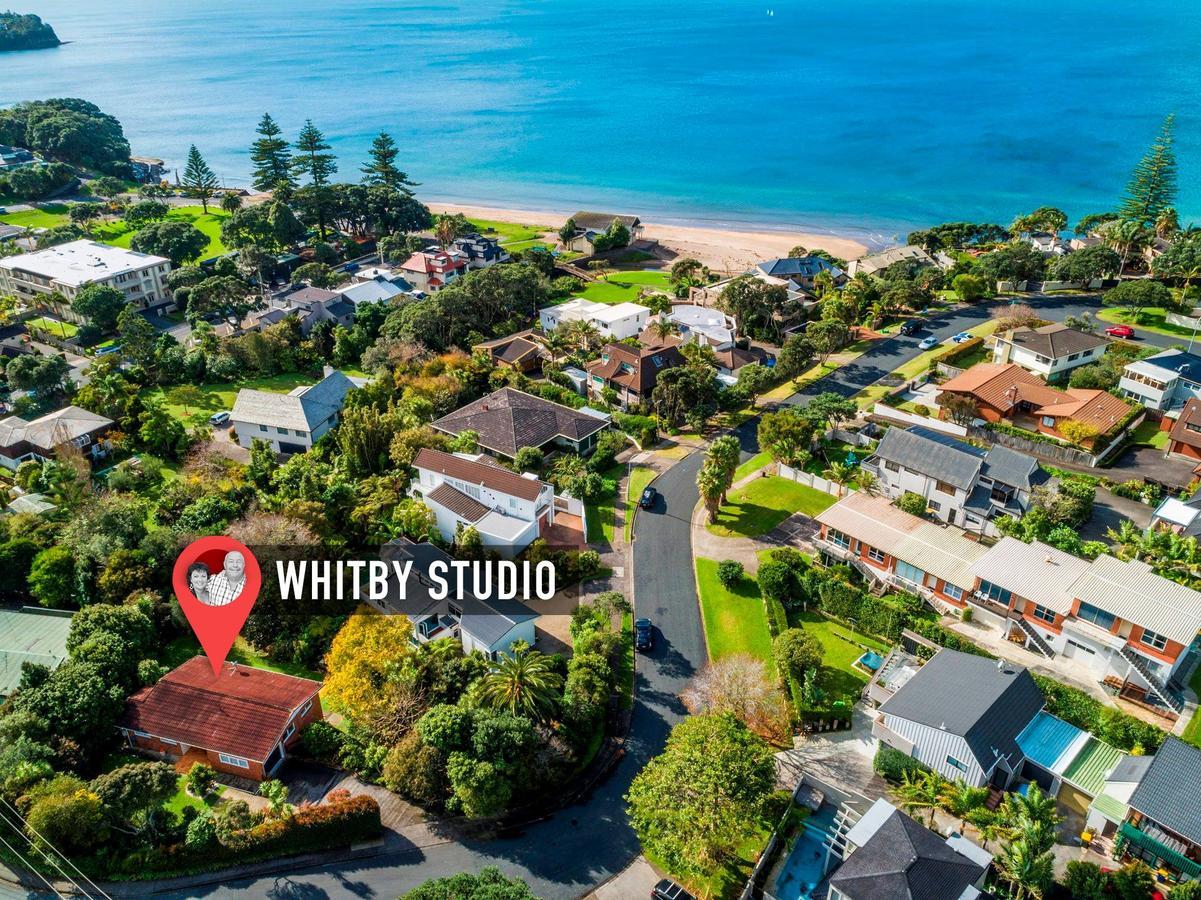 Whitby Studio - Mairangi Bay Beach أوكلاند المظهر الخارجي الصورة